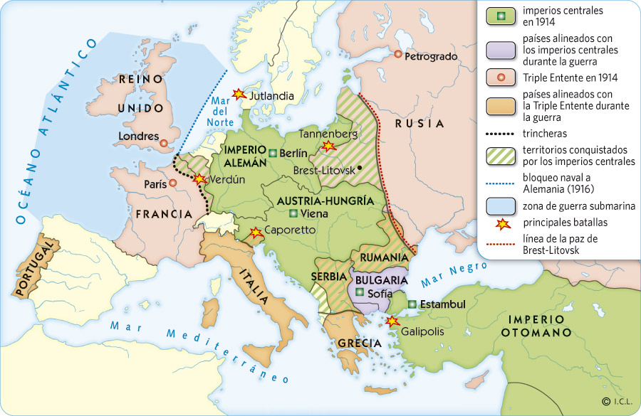 
          Historia 4º ESO - I Guerra Mundial - Featured image
        